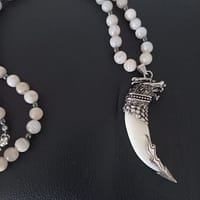 20231013_175159 Collier griffe de dragon blanc