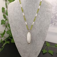IMG_20251023_155904 Collier en cristal de roche et aventurine verte